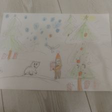 Сафия Рашидовна Насрулаева в конкурсе «Новогодняя ёлка для Умки»