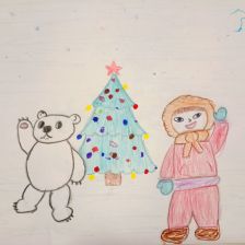 Мамонтова Владиславовна Виктория в конкурсе «Новогодняя ёлка для Умки»