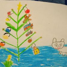 Владимир Митрофанов в конкурсе «Новогодняя ёлка для Умки»