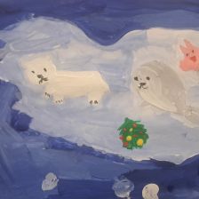 Игнат Антонович Сербаев в конкурсе «Новогодняя ёлка для Умки»