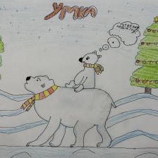 Ева Александровна Итяева в конкурсе «Новогодняя ёлка для Умки»