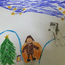 Софья Кудрявцева в конкурсе «Новогодняя ёлка для Умки»