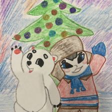 Хайдар Салимович Фаттахов в конкурсе «Новогодняя ёлка для Умки»