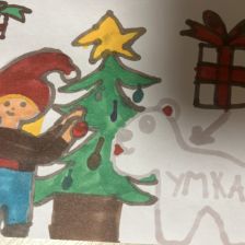 Маргарита Григорьевна Агеева в конкурсе «Новогодняя ёлка для Умки»