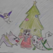 Алёна Александровна Харина в конкурсе «Новогодняя ёлка для Умки»