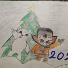 Софья Игоревна Лазарева в конкурсе «Новогодняя ёлка для Умки»