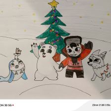 Тая Сергеевна Тёсова в конкурсе «Новогодняя ёлка для Умки»