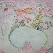 Варвара Дмитриевна Чурилова в конкурсе «Новогодняя ёлка для Умки»