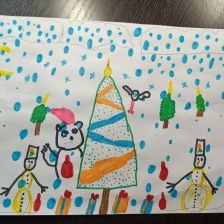 Юра Владимирович Сапожников в конкурсе «Новогодняя ёлка для Умки»