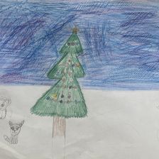 Вика Александровна Карпова в конкурсе «Новогодняя ёлка для Умки»