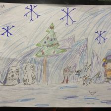 Элина Маратовна Фахрутдинова в конкурсе «Новогодняя ёлка для Умки»