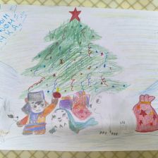 Елизавета Александровна Шаповалова в конкурсе «Новогодняя ёлка для Умки»