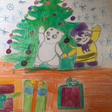 Ева Михайловна Верилова в конкурсе «Новогодняя ёлка для Умки»