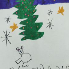 Жасмин Александровна Вольф в конкурсе «Новогодняя ёлка для Умки»