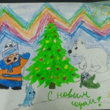 Милана Дмитриевна Степовая в конкурсе «Новогодняя ёлка для Умки»