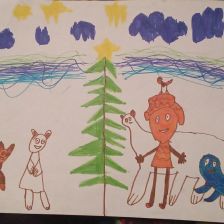 Нина Сергеевна Ворошилова в конкурсе «Новогодняя ёлка для Умки»