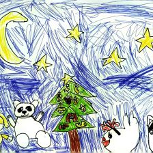 Татьяна Андрееана Нонешнева в конкурсе «Новогодняя ёлка для Умки»