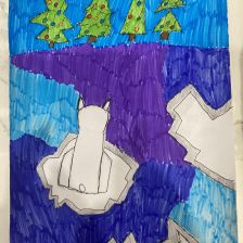 Тимофей Алексеевич Кокорев в конкурсе «Новогодняя ёлка для Умки»