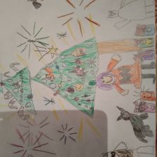 Алиса Сергеевна Кошкина в конкурсе «Новогодняя ёлка для Умки»