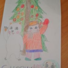 Данила Владимирович Захаров в конкурсе «Новогодняя ёлка для Умки»