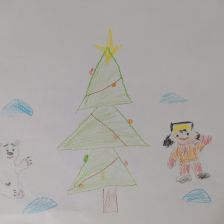 Артем Тростин в конкурсе «Новогодняя ёлка для Умки»