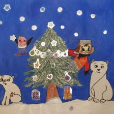 Даниил Глызин в конкурсе «Новогодняя ёлка для Умки»