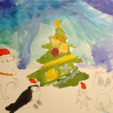 Света Владимировна Мелентьева в конкурсе «Новогодняя ёлка для Умки»