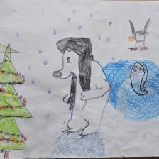 Николай Денисович Чесноков в конкурсе «Новогодняя ёлка для Умки»