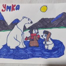 Софийка Владиславовна Корсеева в конкурсе «Новогодняя ёлка для Умки»