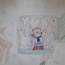 Мирослава Евгеньевна Распопина в конкурсе «Новогодняя ёлка для Умки»