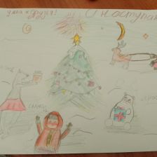 Вероника Александровна Лукьянова в конкурсе «Новогодняя ёлка для Умки»