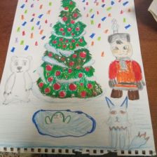 Анжелика Александра Мушланова в конкурсе «Новогодняя ёлка для Умки»