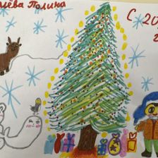 Полина Сергеевна Ухналева в конкурсе «Новогодняя ёлка для Умки»