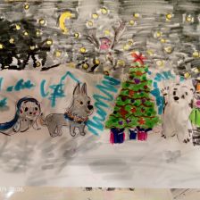 Аня Ивановна Губарь в конкурсе «Новогодняя ёлка для Умки»