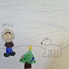 Айна Владимировна Михалева в конкурсе «Новогодняя ёлка для Умки»