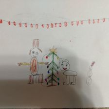 Миша Николаевич Петещенков в конкурсе «Новогодняя ёлка для Умки»