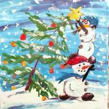 Савва Андр. Ковшаров в конкурсе «Новогодняя ёлка для Умки»