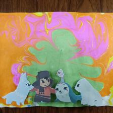 Левон Сергеевич Мурадян в конкурсе «Новогодняя ёлка для Умки»