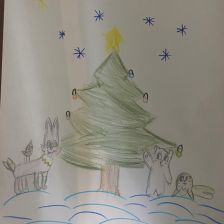 Надеждина Александровна Мария в конкурсе «Новогодняя ёлка для Умки»