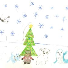 Артём Алексеевич Никифоров в конкурсе «Новогодняя ёлка для Умки»