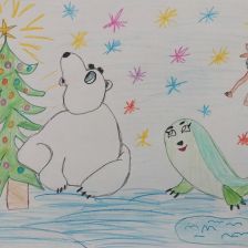 Александр Большаков в конкурсе «Новогодняя ёлка для Умки»