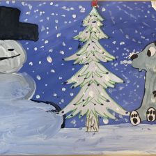 Даниил Дмитриевич Панафидин в конкурсе «Новогодняя ёлка для Умки»