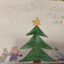 Иришка Александровна Литвиненко в конкурсе «Новогодняя ёлка для Умки»