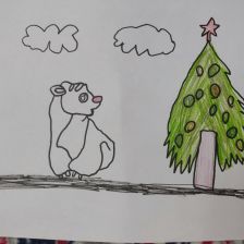 Вова Александрович Сергеев в конкурсе «Новогодняя ёлка для Умки»