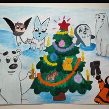 Ульяна Евгеньевна Мазницына в конкурсе «Новогодняя ёлка для Умки»