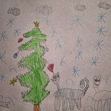 Анастасия Сергеевна Савчик в конкурсе «Новогодняя ёлка для Умки»