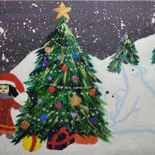 Василиса Витальевна Мушкет в конкурсе «Новогодняя ёлка для Умки»