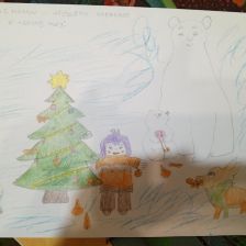 Регина Руслановна Бачева в конкурсе «Новогодняя ёлка для Умки»