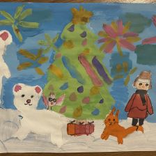 Софья Алексеевна Пинаевская в конкурсе «Новогодняя ёлка для Умки»