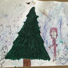 Виктория Дмитриевна Михеева в конкурсе «Новогодняя ёлка для Умки»